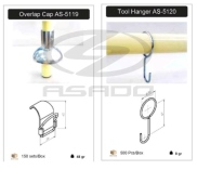 Móc treo - đầu đỡ AS-5119/AS-5120-overlap-cap-tool-hanger-as-mt-5119 copy